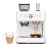 Ge Appliances Cafe Bellissimo Semi Automatic Espresso Machine With Frother In Matte White