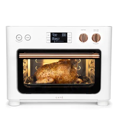Ge Appliances Cafe Couture Countertop Oven With Air Fry In Matte White