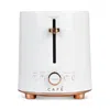 Ge Appliances Cafe Express 2 Slice Toaster In Matte White