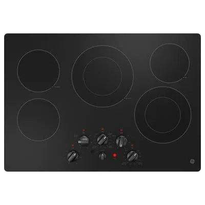 Ge Appliances Electric Cooktop With 5 Elements In Black