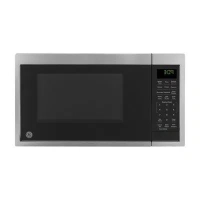 Ge Appliances Ge 0.9 Cu. Ft. Capacity Smart Countertop Microwave Oven With Scan-to-cook Technology In Stainless Steel