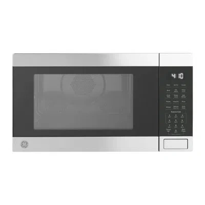 Ge Appliances Ge 1.0 Cu. Ft. Capacity Countertop Convection Microwave Oven With Air Fry In Stainless Steel,black