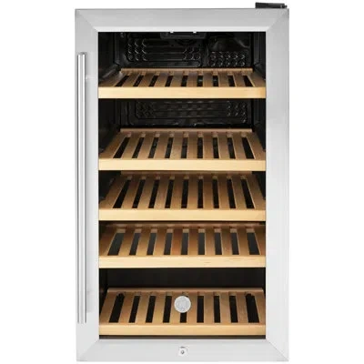 Ge Appliances Ge® 109 Can Convertible Beverage Refrigerator With Wine Storage In Stainless Steel
