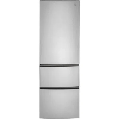 Ge Appliances Ge® 11.9 Cu. Ft. Bottom-freezer Refrigerator In Stainless Steel