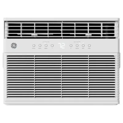 Ge Appliances Ge 12,000 Btu Smart Heat/cool With Heat Pump Electronic Window Air Conditioner For Large Rooms Up To In White