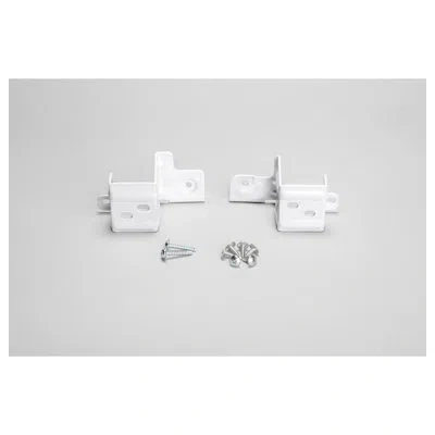 Ge Appliances Ge 24" Front-load Washer/dryer Stack Bracket Kit In White