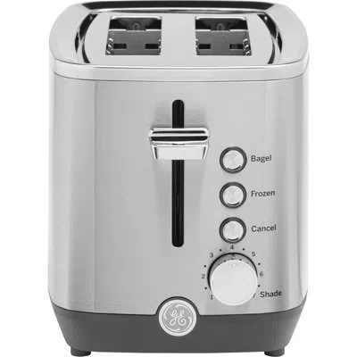 Ge Appliances Ge 2-slice Toaster In Champagne Silver