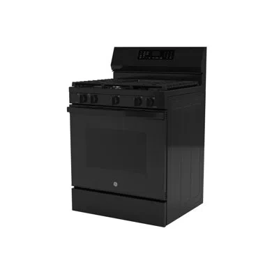 Ge Appliances Ge 30" Free-standing Gas Convection Range In Black