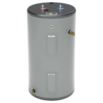 Ge Appliances Ge 30 Gallon Short Electric Water Heater In Gray;grey;gris