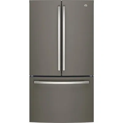 Ge Appliances Ge 36" Energy Star French Door 27 Cu. Ft. Refrigerator In Fingerprint Resistant Slate