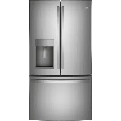Ge Appliances Ge 36" French Door 27.7 Cu. Ft. Smart Energy Star Refrigerator With Fingerprint Resistant Finish In Stainless Steel