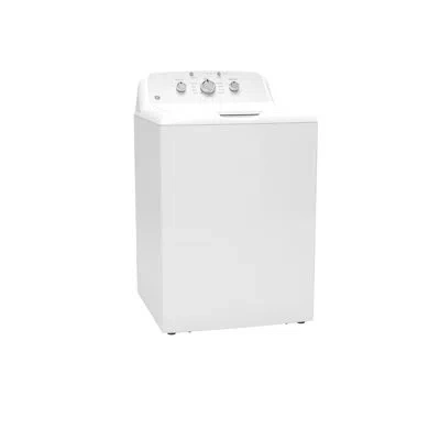 Ge Appliances Ge 4.3 Cu Ft Capacity Washer With Stainless Steel Basketcold Plus And Water Level Control​ In Silver;white