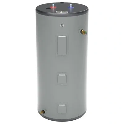 Ge Appliances Ge 50 Gallon Short Electric Water Heater In Gray