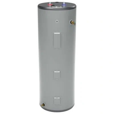Ge Appliances Ge 50 Gallon Tall Electric Water Heater In Gray;grey;gris
