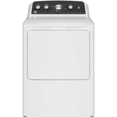 Ge Appliances Ge 7.2 Cu Ft Capacity Electric Dryer With Up To 120 Ft Venting And Extended Tumble In White