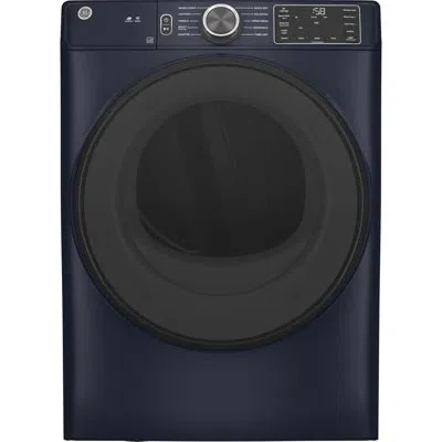 Ge Appliances Ge 7.8 Cubic Feet Smart Electric Stackable Dryer In Sapphire Blue