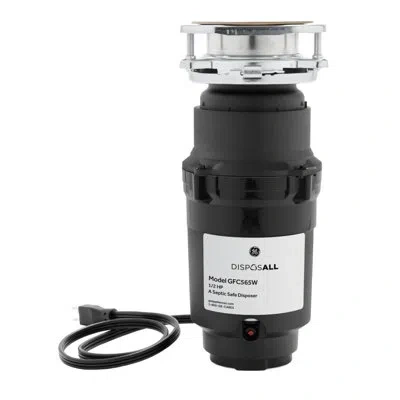 Ge Appliances Ge Disposall 1/2 Hp Continuous Feed Garbage Disposer Corded In Black;black