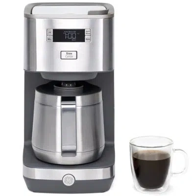 Ge Appliances Ge Drip Coffee Maker With Thermal Carafe In Stainless Steel