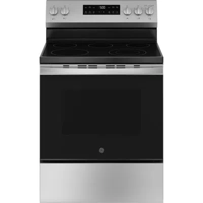 Ge Appliances Ge® Energy Star® 30" Free-standing Electric Range With Crisp Mode In Stainless Steel