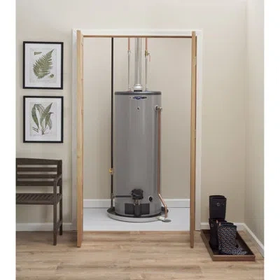 Ge Appliances Ge Realmax Choice 50 Gallon Natural Gas Water Heater Ge In Gray;grey;gris