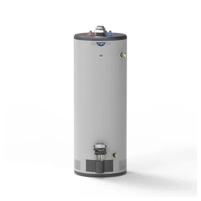Ge Appliances Ge Realmax Platinum 50-gallon Tall Natural Gas Atmospheric Water Heater In Gray