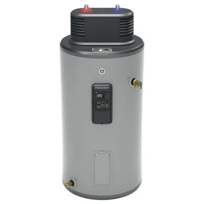 Ge Appliances Ge Smart 30 Gallon Electric Water Heater With Flexible Capacity In Gris;grey;gray