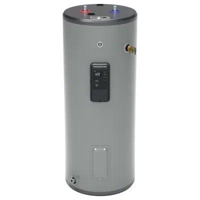 Ge Appliances Ge Smart 30 Gallon Tall Electric Water Heater In Gray