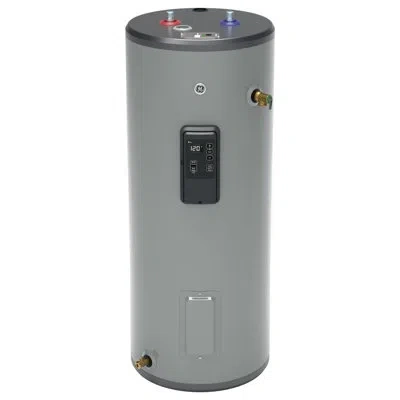 Ge Appliances Ge Smart 30 Gallon Tall Electric Water Heater In Gray