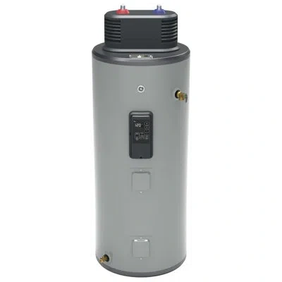 Ge Appliances Ge Smart 40 Gallon Electric Water Heater With Flexible Capacity In Gray
