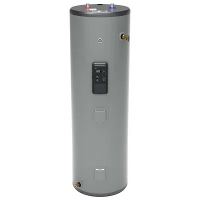 Ge Appliances Ge Smart 40 Gallon Tall Electric Water Heater In Gray