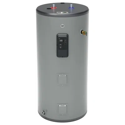 Ge Appliances Ge Smart 50 Gallon Short Electric Water Heater In Gray;grey;gris