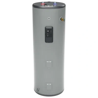 Ge Appliances Ge Smart 50 Gallon Tall Electric Water Heater In Gray