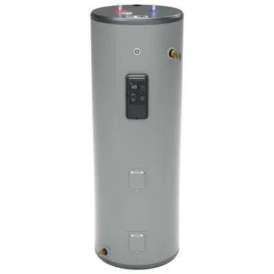 Ge Appliances Ge Smart 50 Gallon Tall Electric Water Heater In Gray;grey;gris