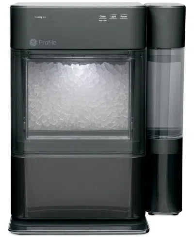 Ge Appliances Profile Opal 2.0 Nugget Ice Maker In Black Stainless Steel