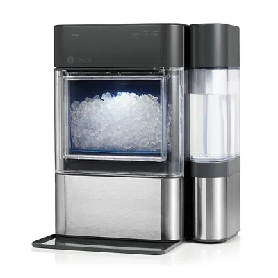 Ge Appliances Profile Opal 2.0 Nugget Ice Maker With Side Tank In Stainless Steel