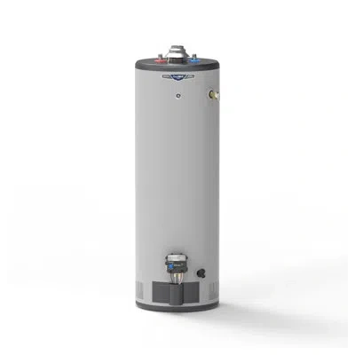 Ge Appliances Realmax 40 Gallon Liquid Propane Storage Tank Water Heater In Gray