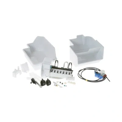 Ge Appliances Refrigerator Icemaker Kit In White Plastic