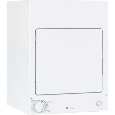 Ge Appliances Spacemaker® 3.6 Cu. Ft. Electric Dryer In White