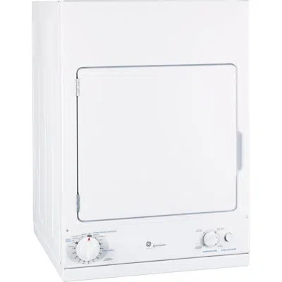 Ge Appliances Spacemaker® 3.6 Cu. Ft. Electric Dryer In White