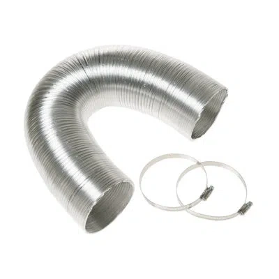 Ge Appliances Universal Dryer Duct Accessory In Silver