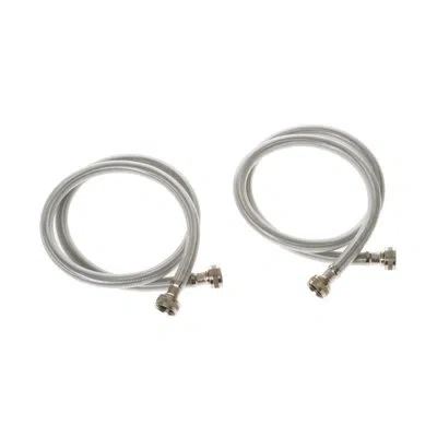 Ge Appliances Universal Washer Hose In Stainless Steel