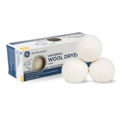 Ge Appliances Xl Wool Dryer Balls - 3 Pack