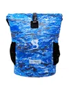 Geckobrands Backpack Dry Bag Cooler In Ocean Geckoflage