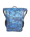 Geckobrands Paddler 30 Liters Water-resistant Backpack In Ocean Geckoflage