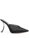 Gedebe 100mm Paris Mules In Black
