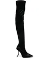 Gedebe 105mm Paris Boots In Black