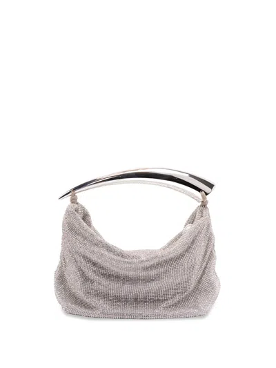 Gedebe `blake` Mini Handbag In Silver