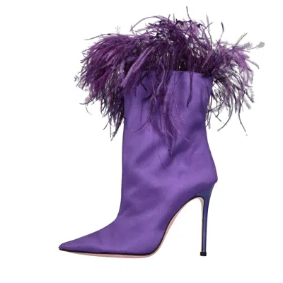 Gedebe Boots In Viola Blu E Verdi