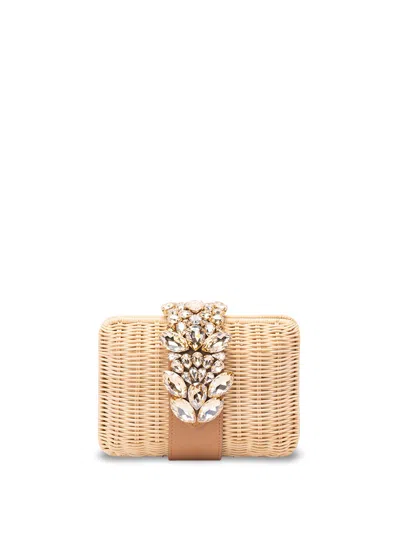 Gedebe `capri` Handbag In Sand