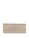 Gedebe Crystal-embellished Clutch Bag In Neutral